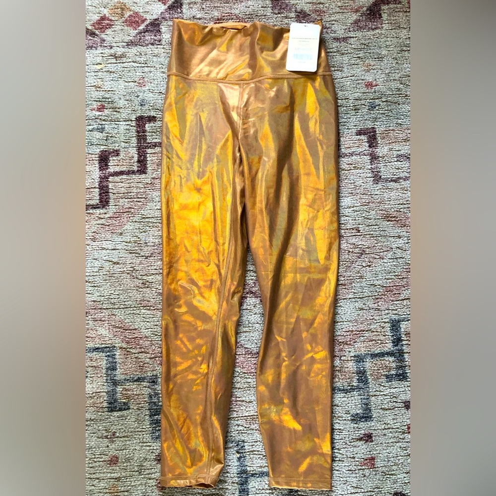 Fabletics high waisted iridescent size medium